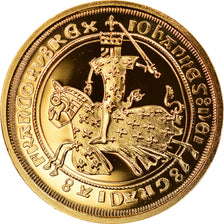 France, Médaille, Reproduction du Franc à Cheval, Jean II le Bon, FDC, Or