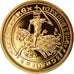 France, Médaille, Reproduction du Franc à Cheval, Jean II le Bon, FDC, Or