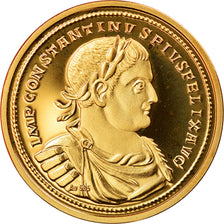 France, Medal, Reproduction Solidus Constantin, MS(65-70), Gold