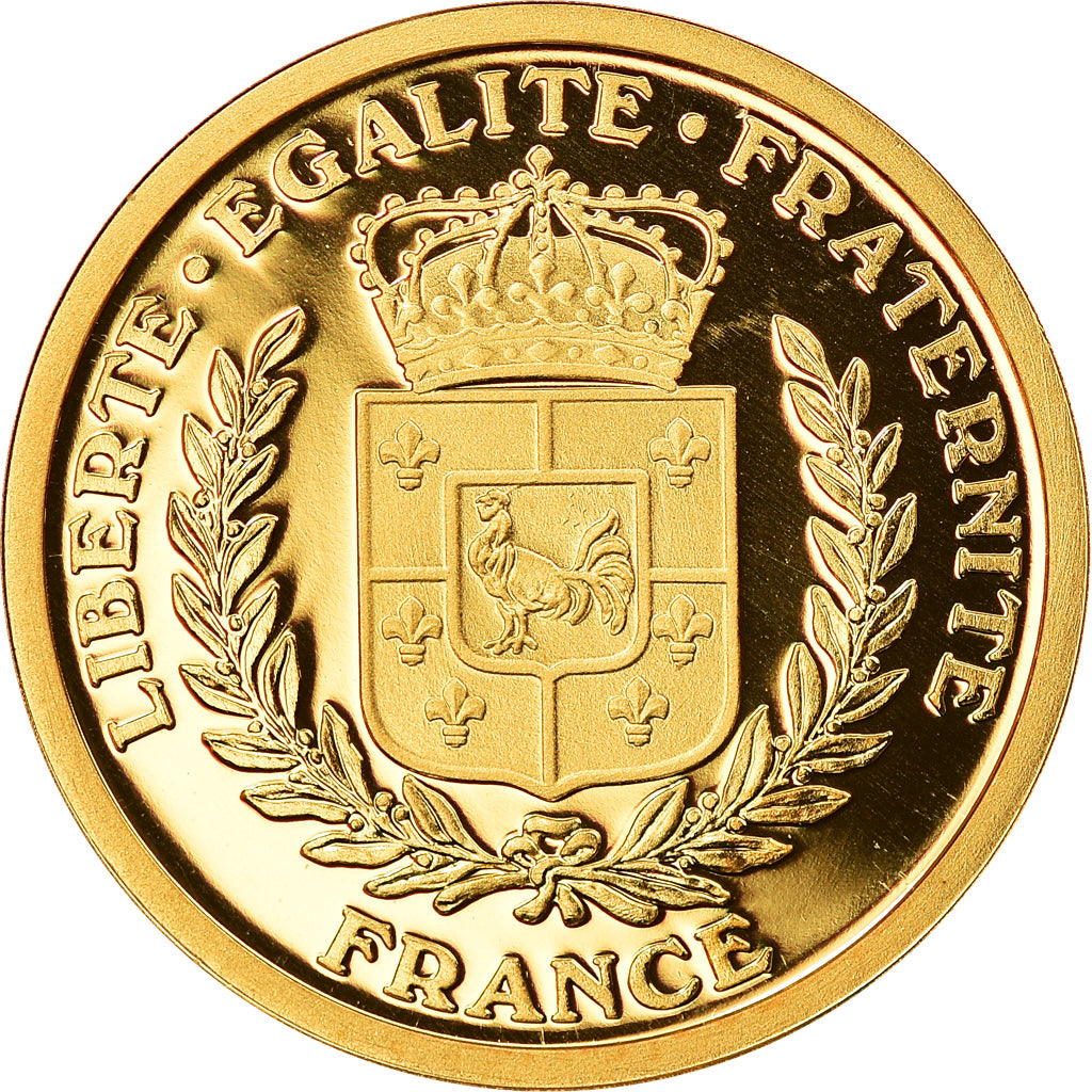 Frankrijk, Medaille, Charles de Gaulle, 50eme anniversaire du Nouveau Franc