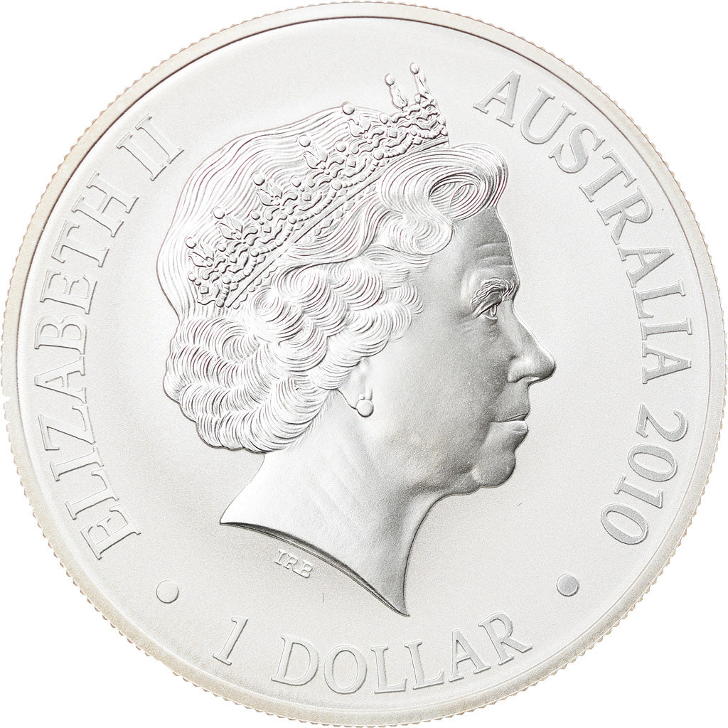 Coin, Australia, Elizabeth II, Dollar, 2010, Royal Australian Mint, MS(65-70)