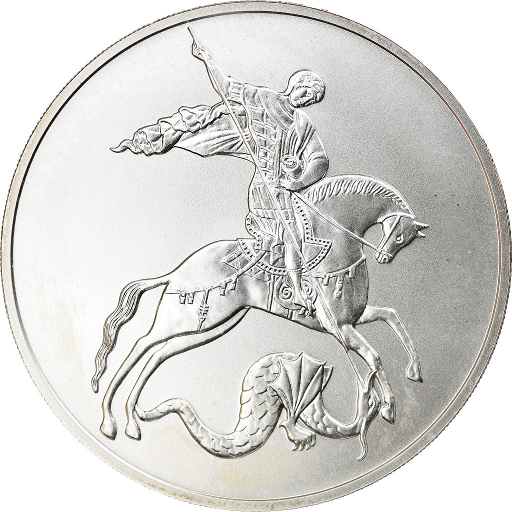 Coin, Russia, 3 Roubles, 2010, St. Petersburg, MS(64), Silver