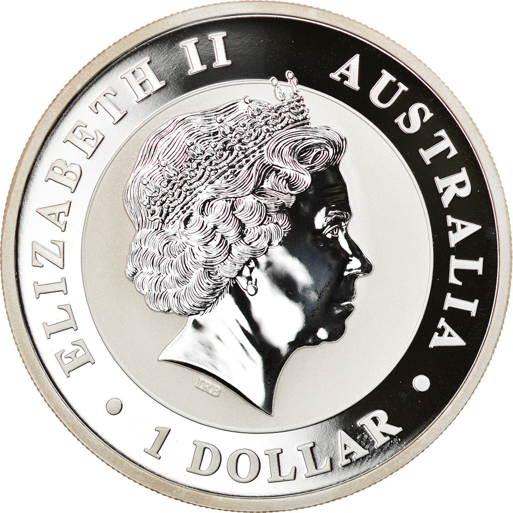 Moneta, Australia, 1 Dollar, 2011, Royal Australian Mint, MS(65-70), Srebro