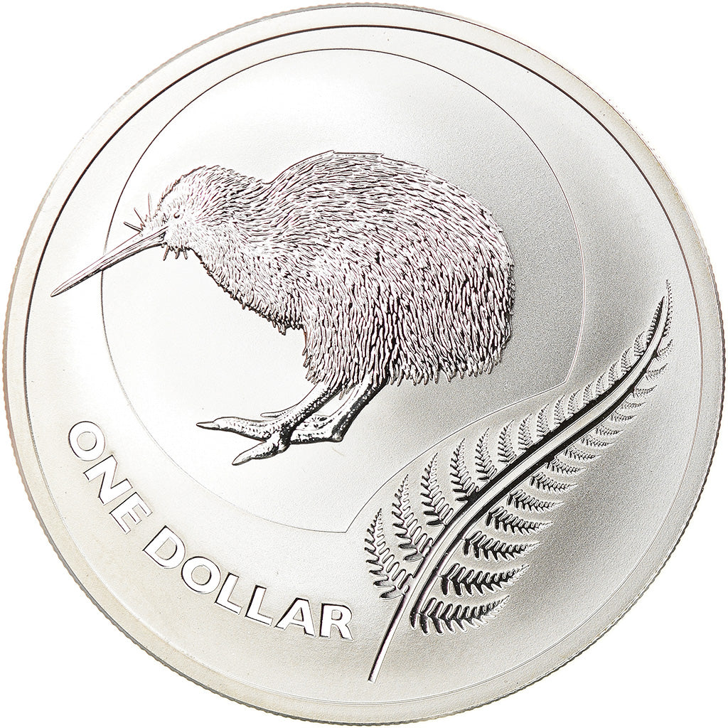 Coin, New Zealand, Elizabeth II, Dollar, 2011, B.H. Mayer, Germany, MS(65-70)