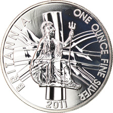 Moneta, Gran Bretagna, Elizabeth II, 2 Pounds, 2011, FDC, Argento, KM:1230