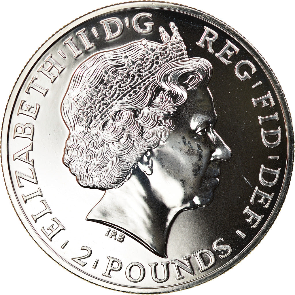 Moneta, Gran Bretagna, Elizabeth II, 2 Pounds, 2011, FDC, Argento, KM:1230