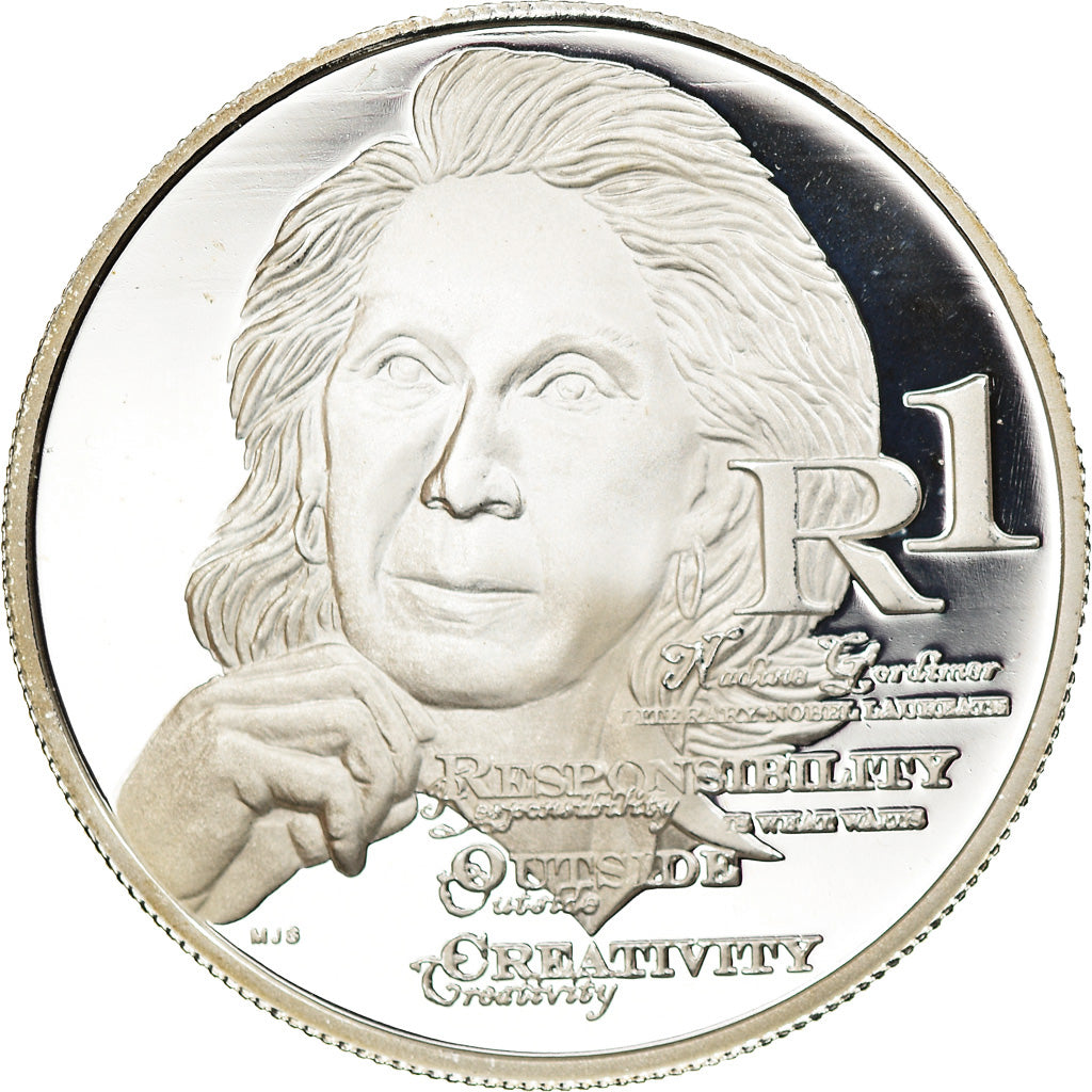 Coin, South Africa, Rand, 2010, Pretoria, MS(65-70), Nickel Plated Copper