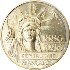 Monnaie, France, Statue de la Liberté, 100 Francs, 1986, Paris, FDC, Argent