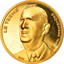 Francja, Medal, Charles De Gaulle, Le terme, 9 novembre 1970, MS(65-70), Złoto