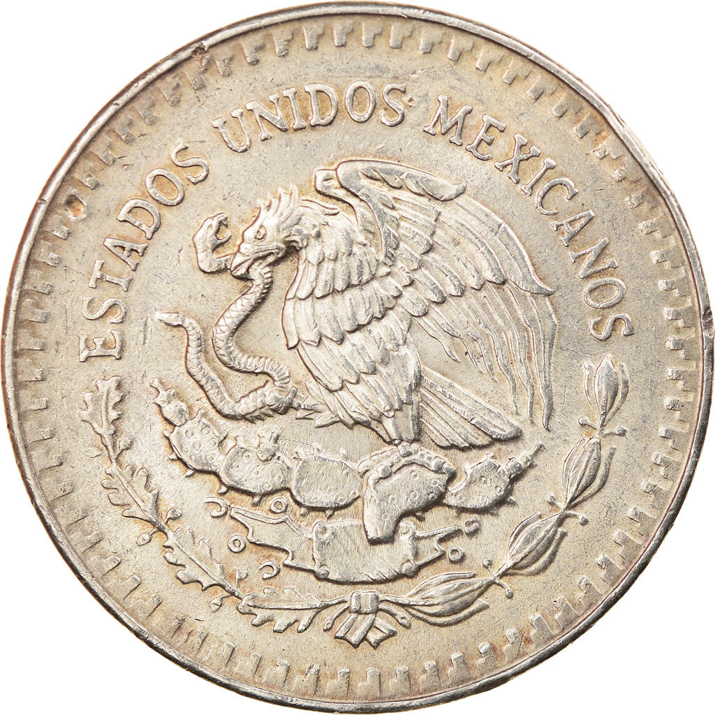 Munten, Mexico, Onza, Troy Ounce of Silver, 1985, Mexico City, ZF+, Zilver