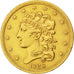 United States, Classic Head, 5 Dollars, 1838, KM #57, AU(55-58), Gold, 22.5,...