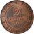 Moneta, Francja, Cérès, 2 Centimes, 1886, Paris, AU(55-58), Bronze, KM:827.1