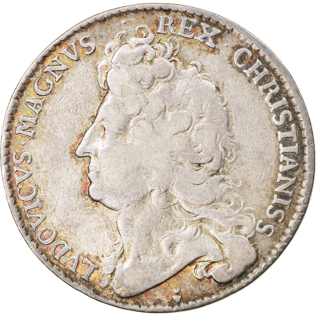 França, Token, Louis XIV, Trésor Royal, 1693, Rara, VF(30-35), Prata