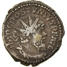 Moneta, Postumus, Antoninianus, 267, Trier, EF(40-45), Bilon, RIC:330
