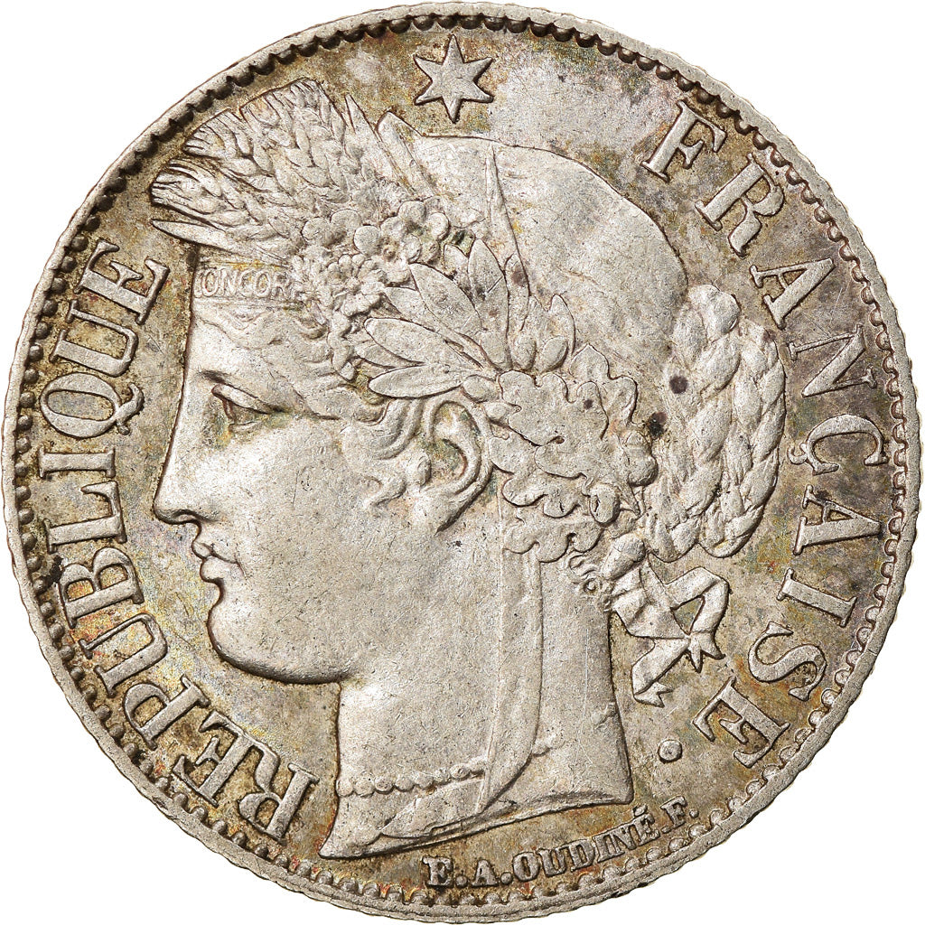 Münze, Frankreich, Cérès, Franc, 1888, Paris, VZ, Silber, KM:822.1