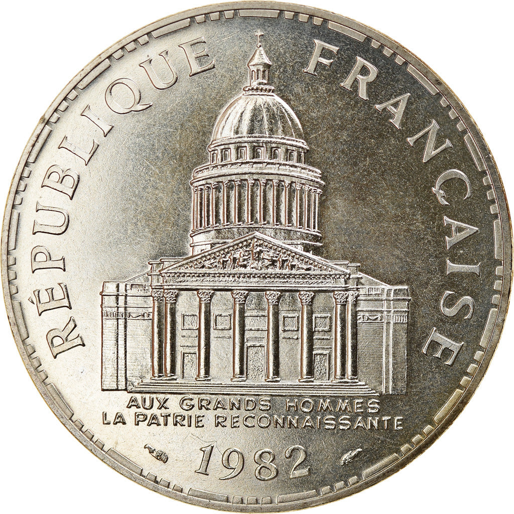 Monnaie, France, Panthéon, 100 Francs, 1982, Paris, SUP, Argent, KM:951.1