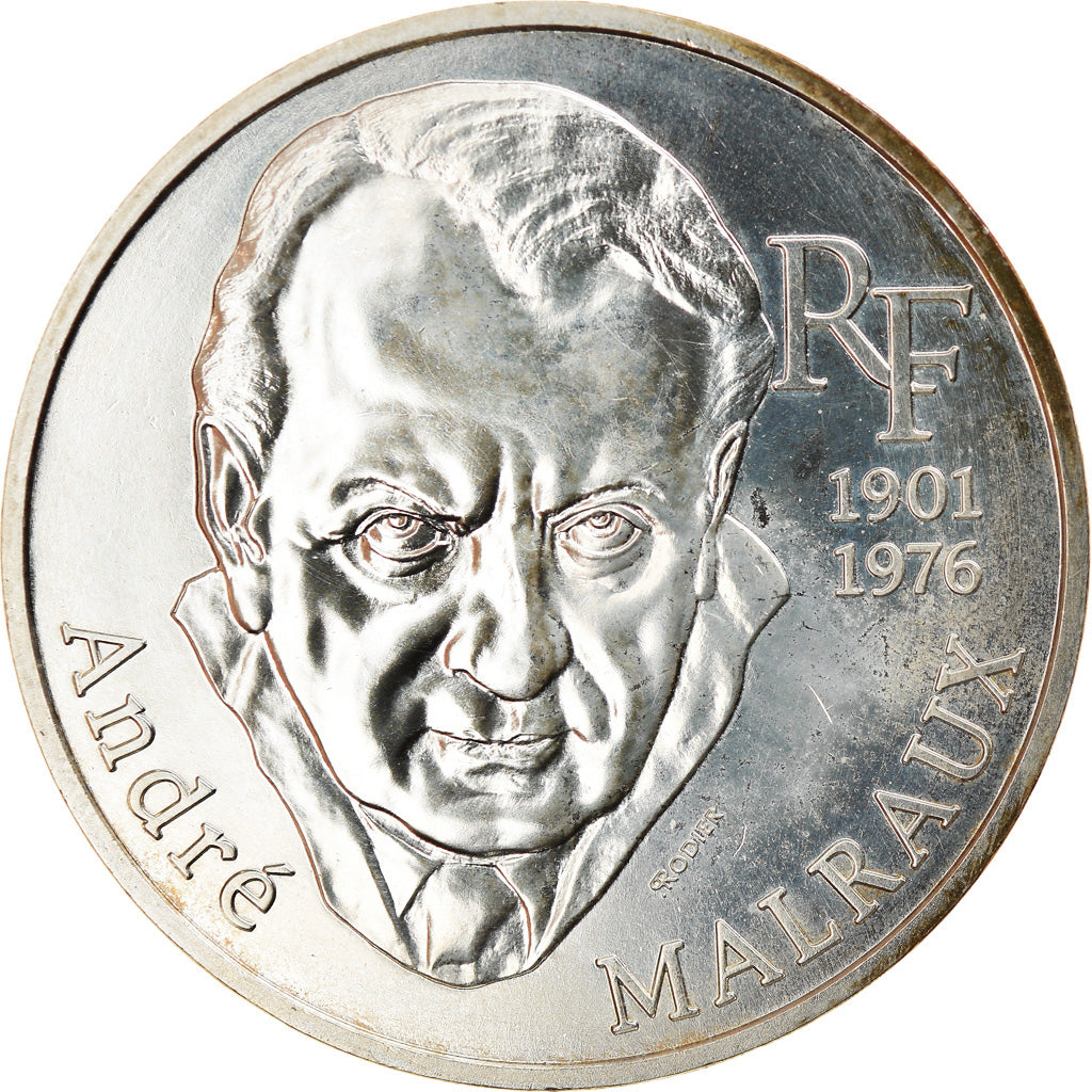 Monnaie, France, André Malraux, 100 Francs, 1997, SUP+, Argent, Gadoury:954