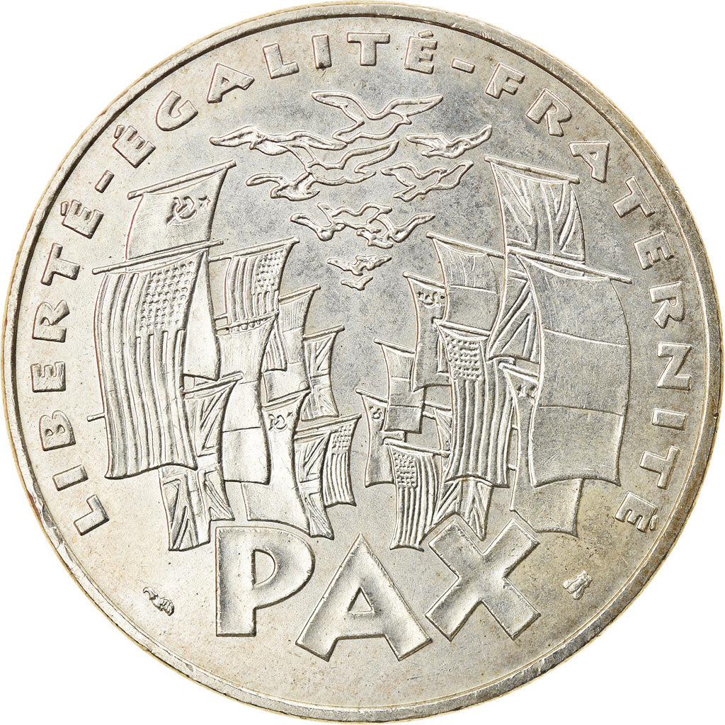 Moneta, Francja, 8 mai 1945, 100 Francs, 1995, Paris, AU(50-53), Srebro