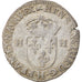 Monnaie, France, Henri IV, Douzain, 1591, La Rochelle, TB+, Argent, Sombart:4420