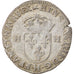 Munten, Frankrijk, Henri IV, Douzain, 1591, La Rochelle, FR+, Zilver