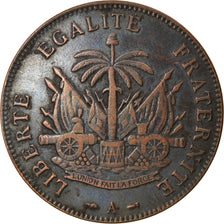 Monnaie, Haïti, 2 Centimes, 1886, TTB, Bronze, KM:49