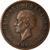 Coin, Haiti, 10 Centimes, 1863, EF(40-45), Bronze, KM:40