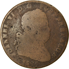 Moneda, Portugal, Jo, 40 Reis, Pataco, 1825, RC, Bronce, KM:370