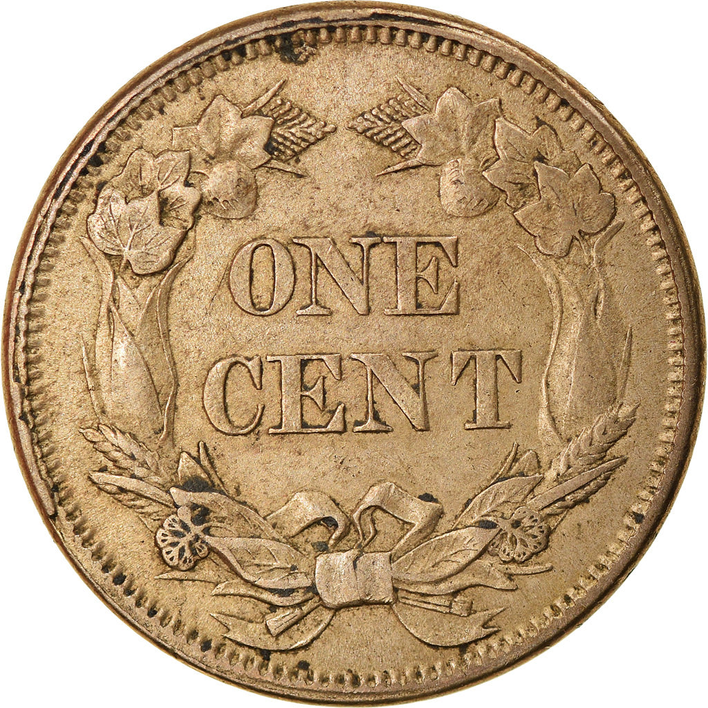 Moneta, USA, Flying Eagle Cent, Cent, 1858, U.S. Mint, Philadelphia, EF(40-45)