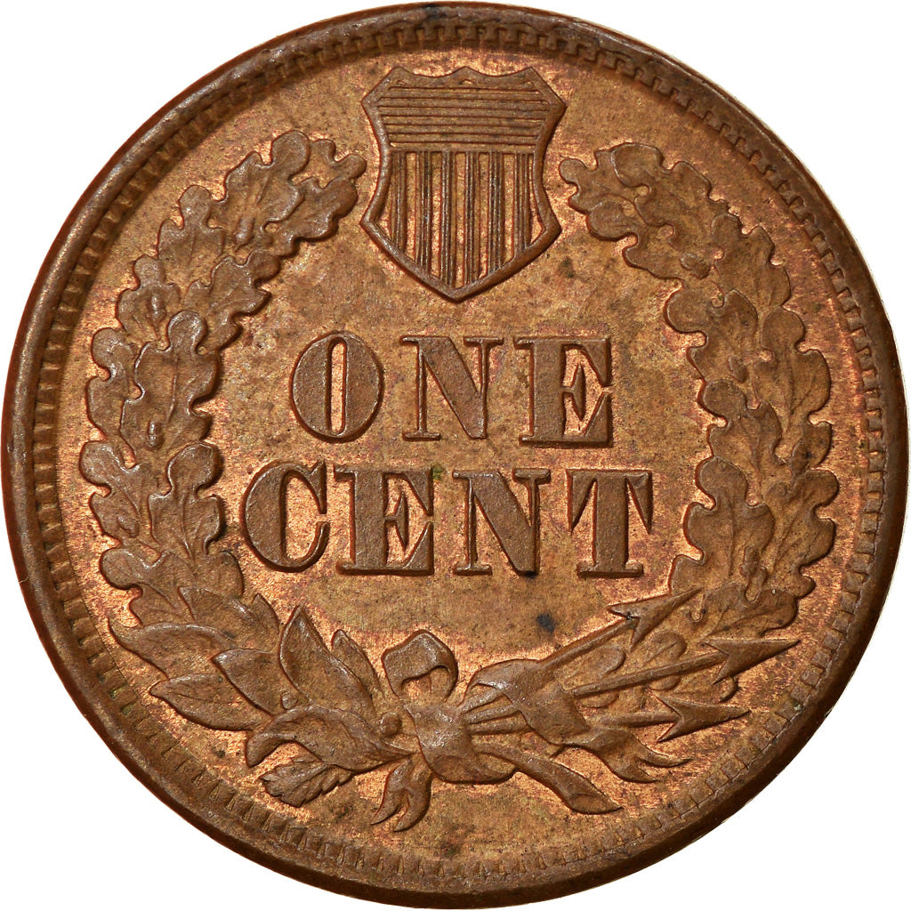 Coin, United States, Indian Head Cent, Cent, 1864, U.S. Mint, Philadelphia