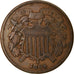 Monnaie, États-Unis, 2 Cents, 1864, U.S. Mint, Philadelphie, TTB