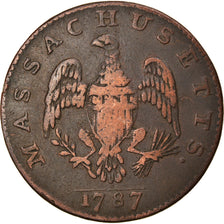 Monnaie, États-Unis, MASSACHUSETTS, Cent, 1788, B+, Cuivre, KM:20.5