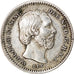 Münze, Niederlande, William III, 5 Cents, 1863, SS, Silber, KM:91