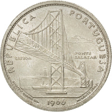 PORTUGAL, 20 Escudos, 1966, Lisbon, KM #592, MS(60-62), Silver, 30, 9.95
