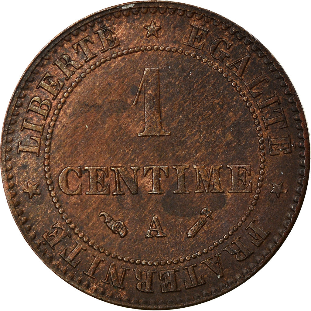 Münze, Frankreich, Cérès, Centime, 1895, Paris, VZ, Bronze, KM:826.1