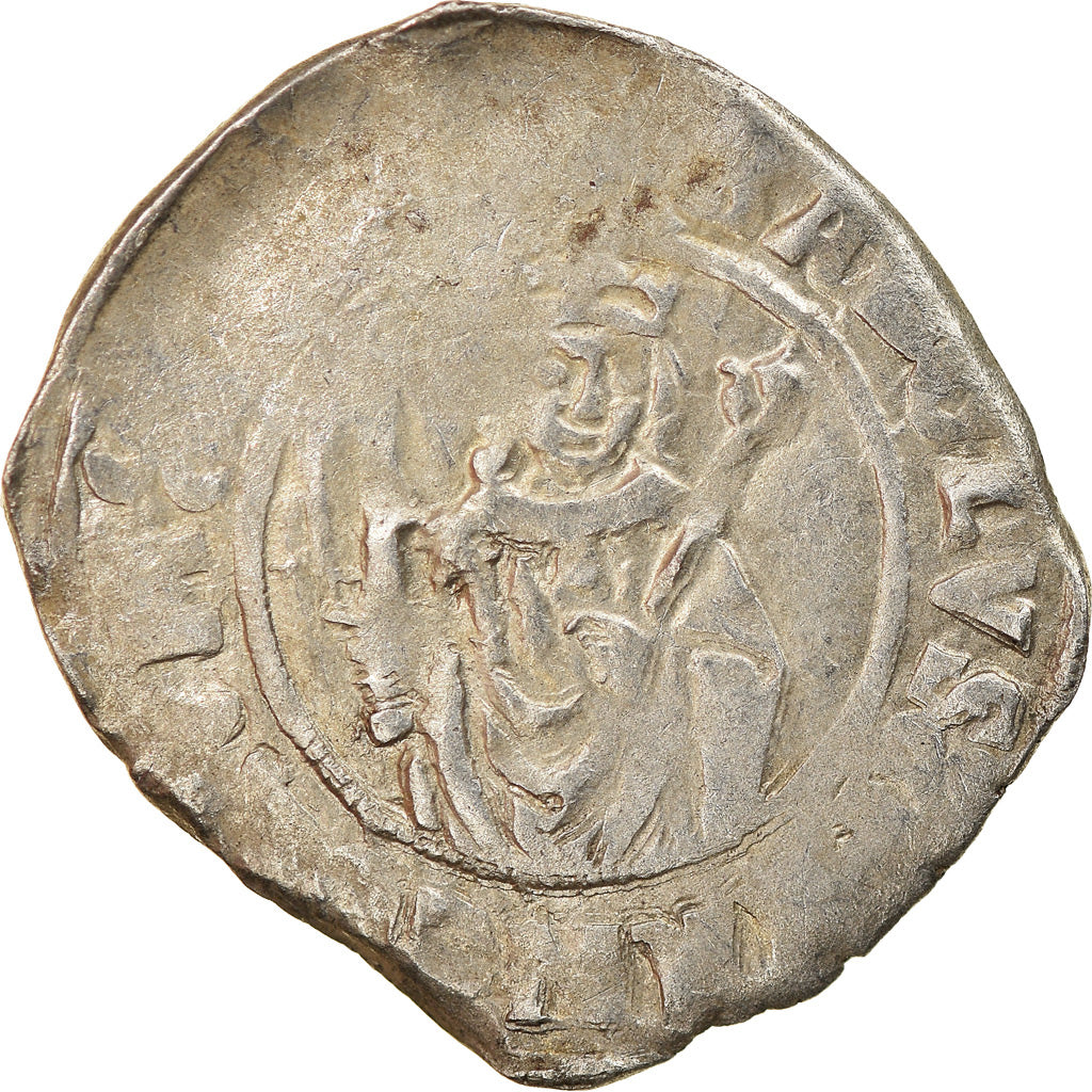 Coin, France, Charles VIII, Hardi, Bordeaux, VF(30-35), Billon, Duplessy:598