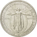 PORTUGAL, 50 Escudos, 1972, KM #602, AU(55-58), Silver, 34.5, 17.73