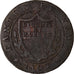 Münze, SWISS CANTONS, VAUD, 1/2 Batzen-5 Rappen, 1807, S+, Billon, KM:6