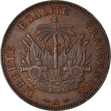 Coin, Haiti, 2 Centimes, 1894, Paris, EF(40-45), Bronze, KM:49
