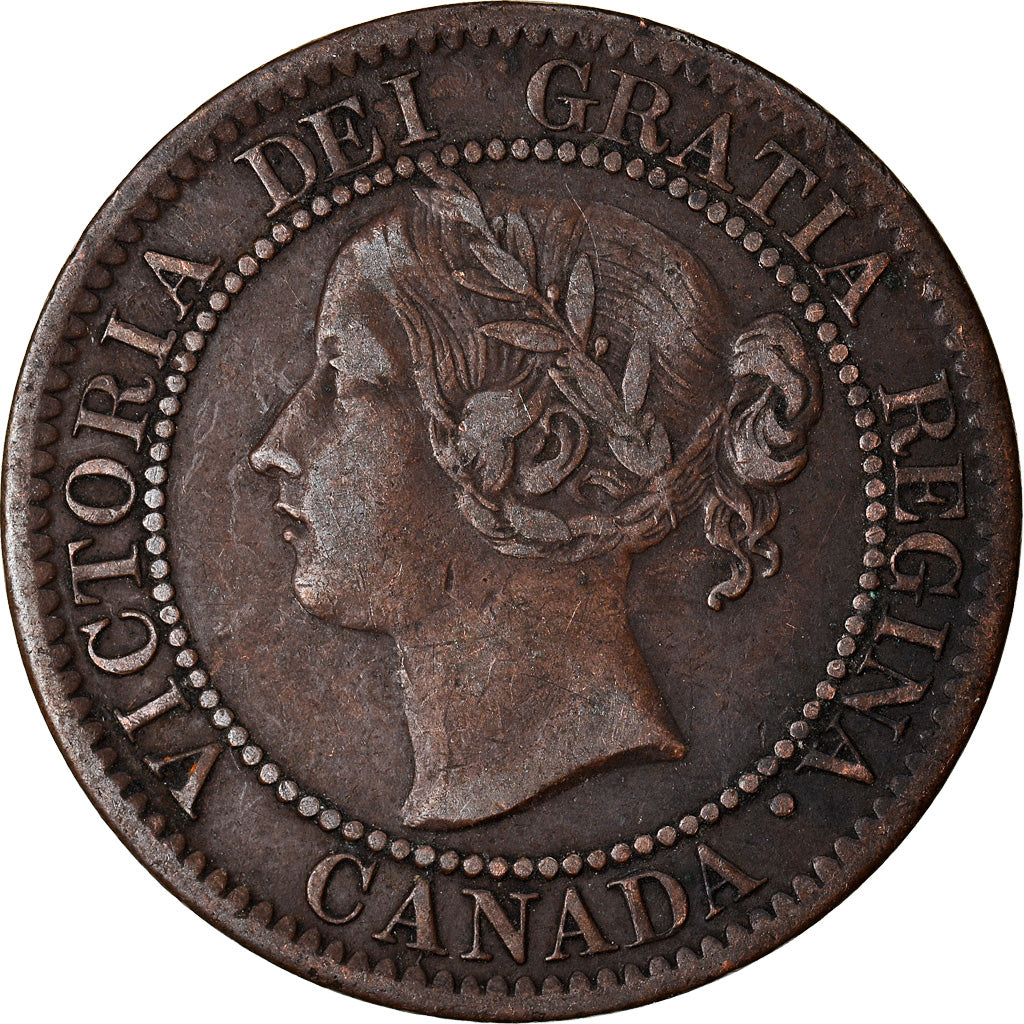 Coin, Canada, Victoria, Cent, 1859, Royal Canadian Mint, Ottawa, EF(40-45)