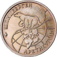 Coin, SPITZBERGEN, 10 Roubles, 1993, AU(55-58), Copper-Nickel Clad Steel, KM:Tn5