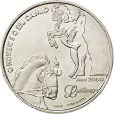 PORTUGAL, 1000 Escudos, 2000, Lisbon, KM #727, MS(63), Silver, 40, 27.07