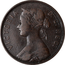 Coin, NEWFOUNDLAND, Large Cent, 1880, Royal Canadian Mint, VF(30-35), Bronze
