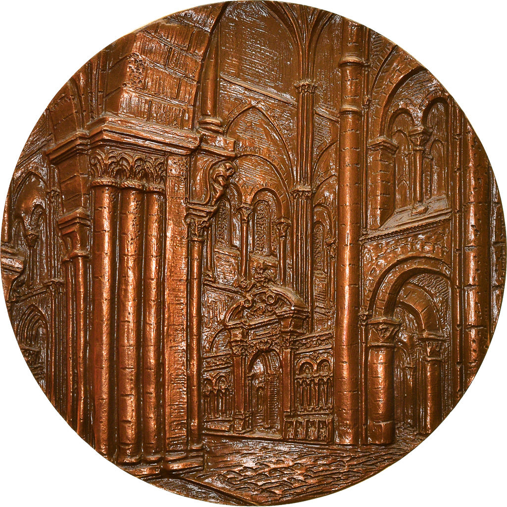 France, Médaille, Basilique Saint-Rémi de Reims, Arts & Culture, 1981