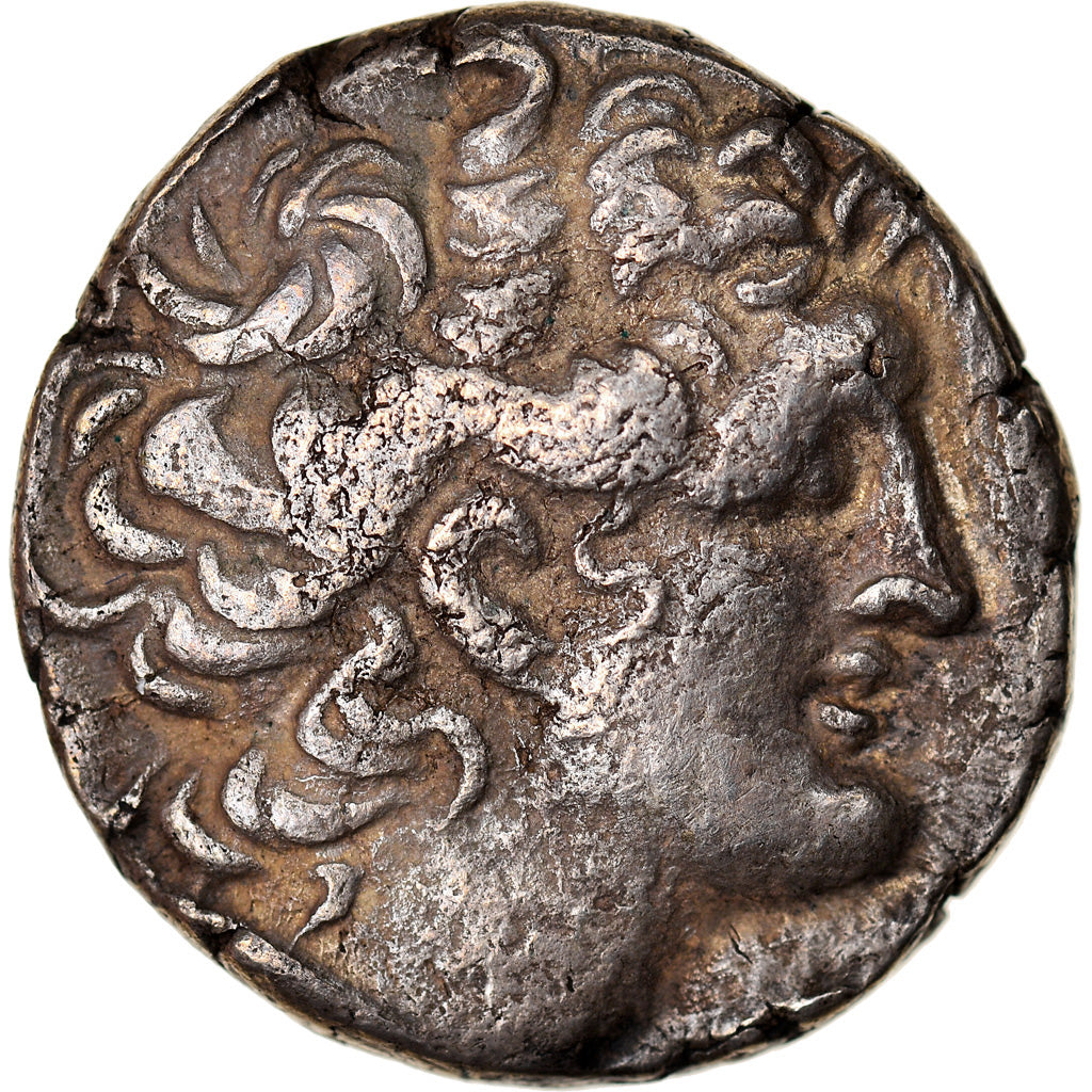 Monnaie, Égypte, Ptolemaic Kingdom, Ptolémée XII, Tétradrachme, 59-58 BC