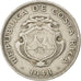 COSTA RICA, 2 Colones, 1948, KM #183, EF(40-45), Copper-Nickel, 32, 13.88