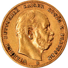 Monnaie, Etats allemands, PRUSSIA, Wilhelm I, 10 Mark, 1873, Hannover, TTB, Or