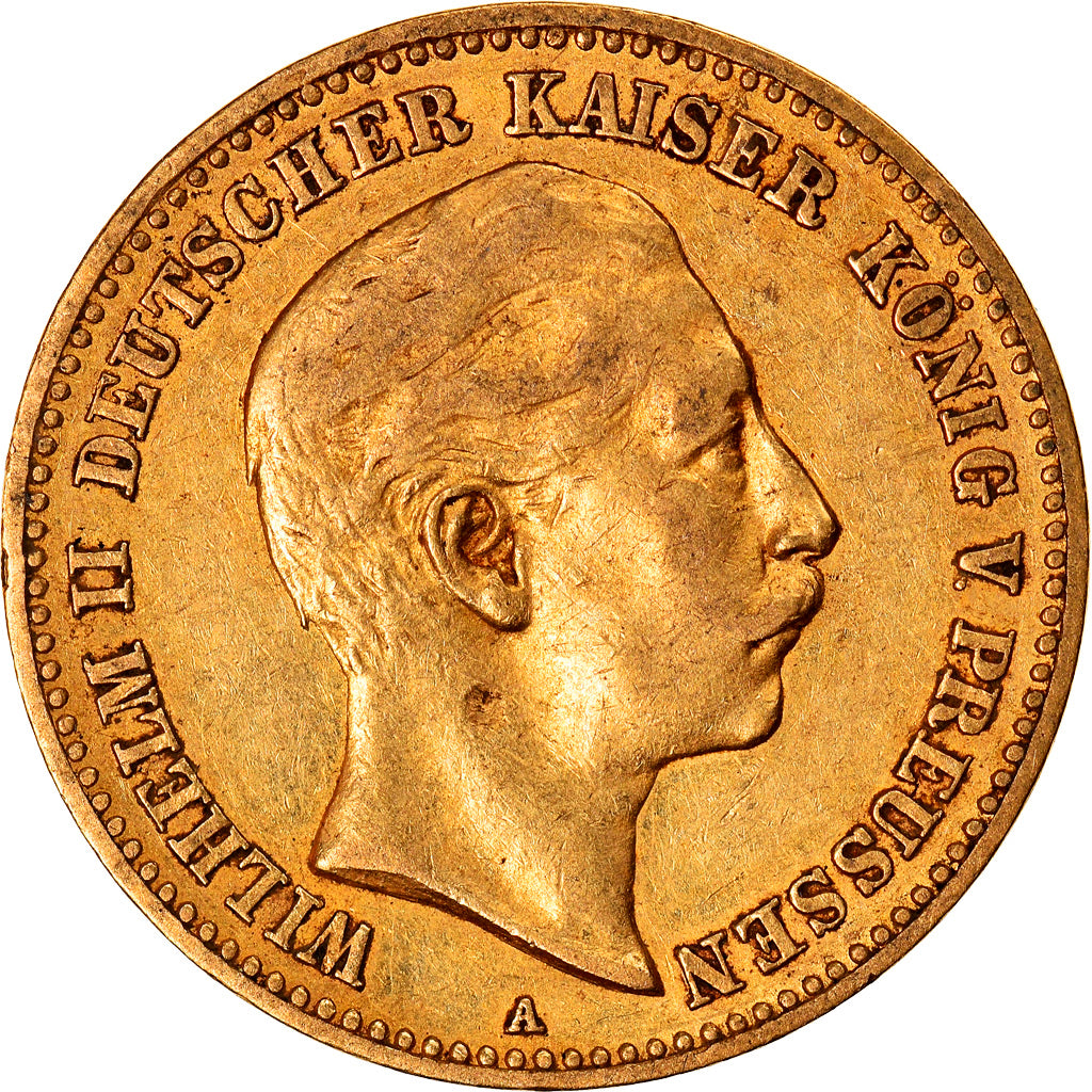 Monnaie, Etats allemands, PRUSSIA, Wilhelm II, 10 Mark, 1898, Berlin, TTB, Or