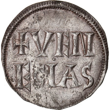 Moneta, Francja, Louis le Pieux, Denier, Venice, Rzadkie, AU(50-53), Srebro