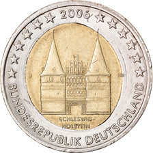 Germany, 2 Euro, 2006, Hamburg, Fautée - Coeur déformé, EF(40-45)