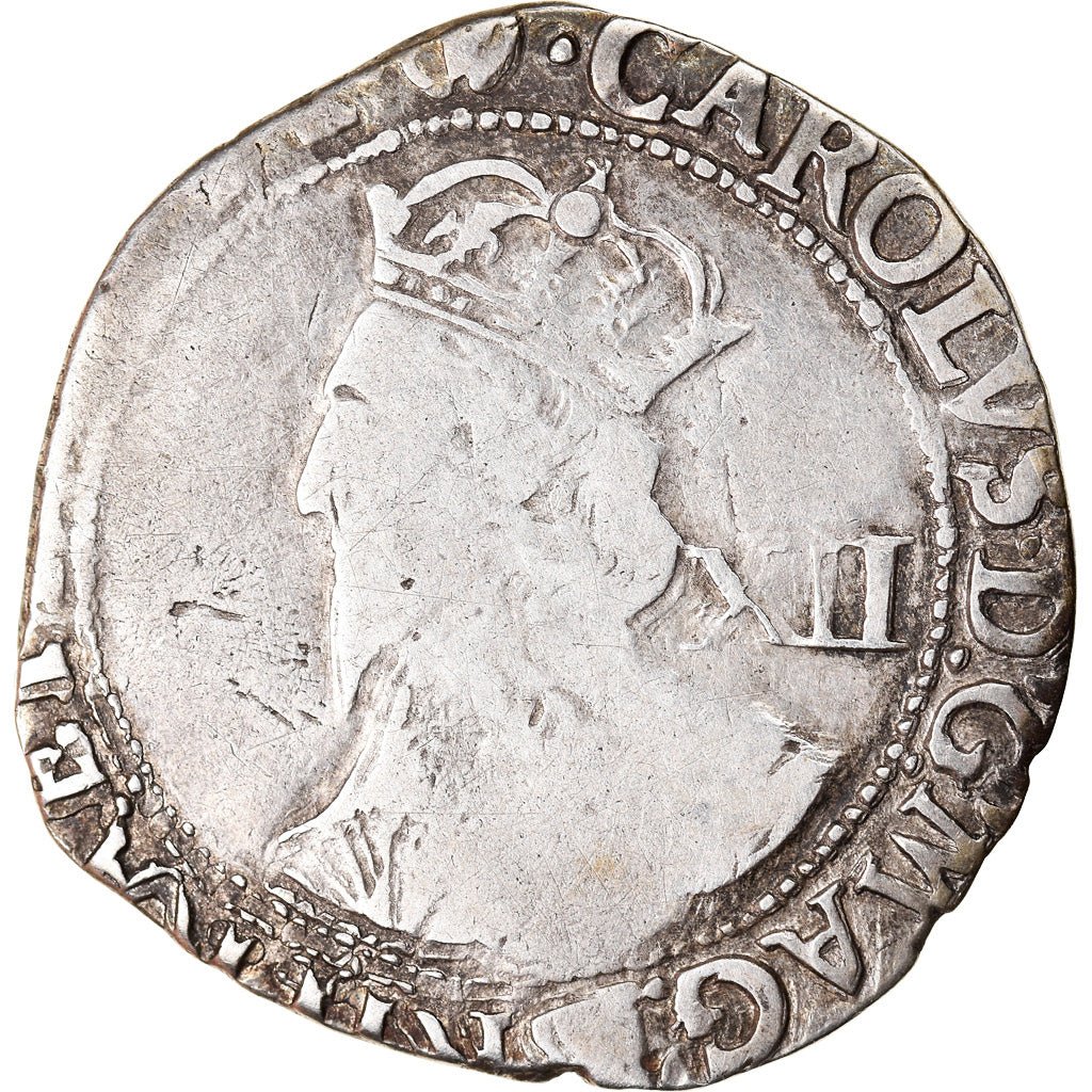 Coin, Great Britain, Charles I, Shilling, London, VF(20-25), Silver